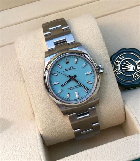 rolex tiffany blue 31mm|rolex stella blue dial.